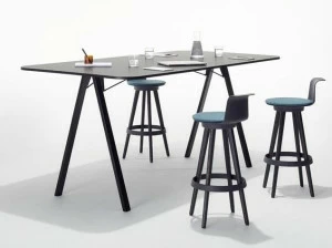 BENE Прямоугольный стол для совещаний из меламина Delta by bene