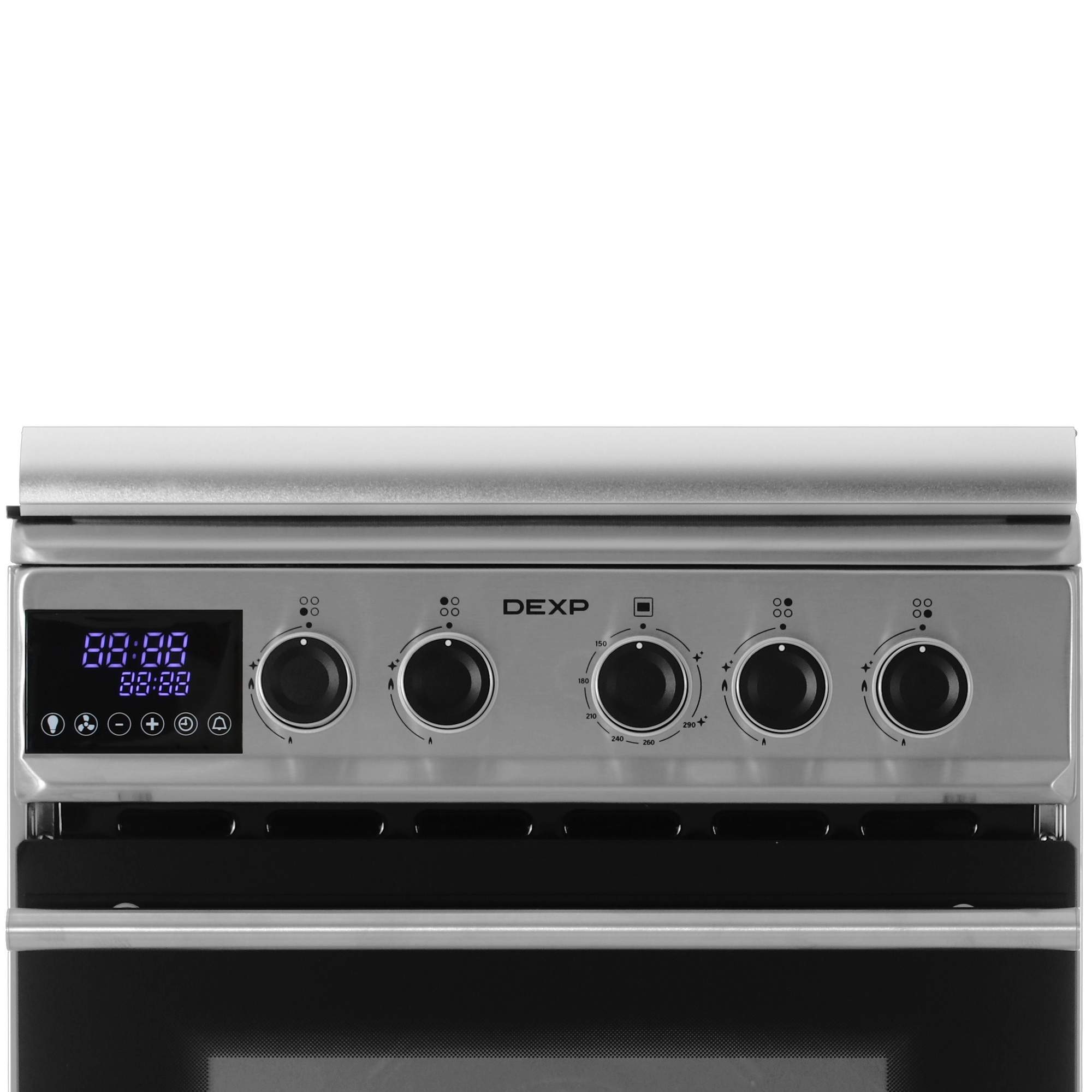 9119564 Газовая плита DEXP G35-2 серебристый STDN-0079379 - Вид №4