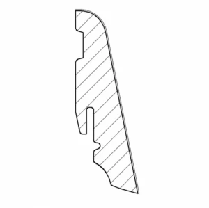 Плинтус Haro Pear Golden Груша 2200х58 мм.