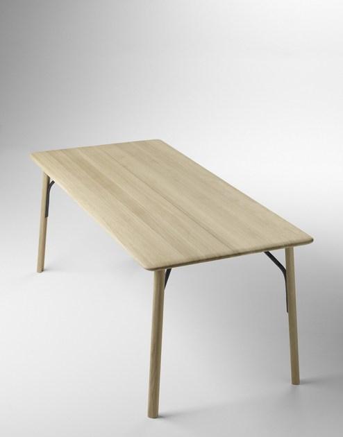 ALKI Прямоугольный деревянный стол Kea sun-id-1370666 - Вид №1