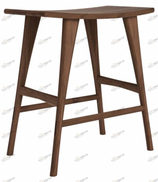 Ethnicraft Табурет из орехового дерева Walnut osso 43032