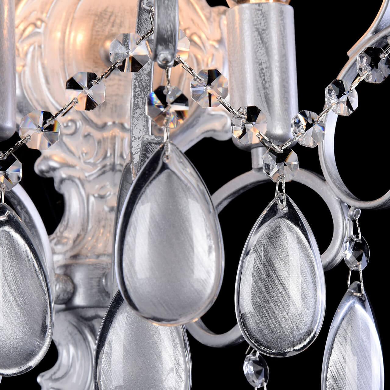 Бра настенное серебристое Freya Chabrol FR2302WL-02S FREYA СВЕЧА 00-3931262 Серебро  - Вид №2