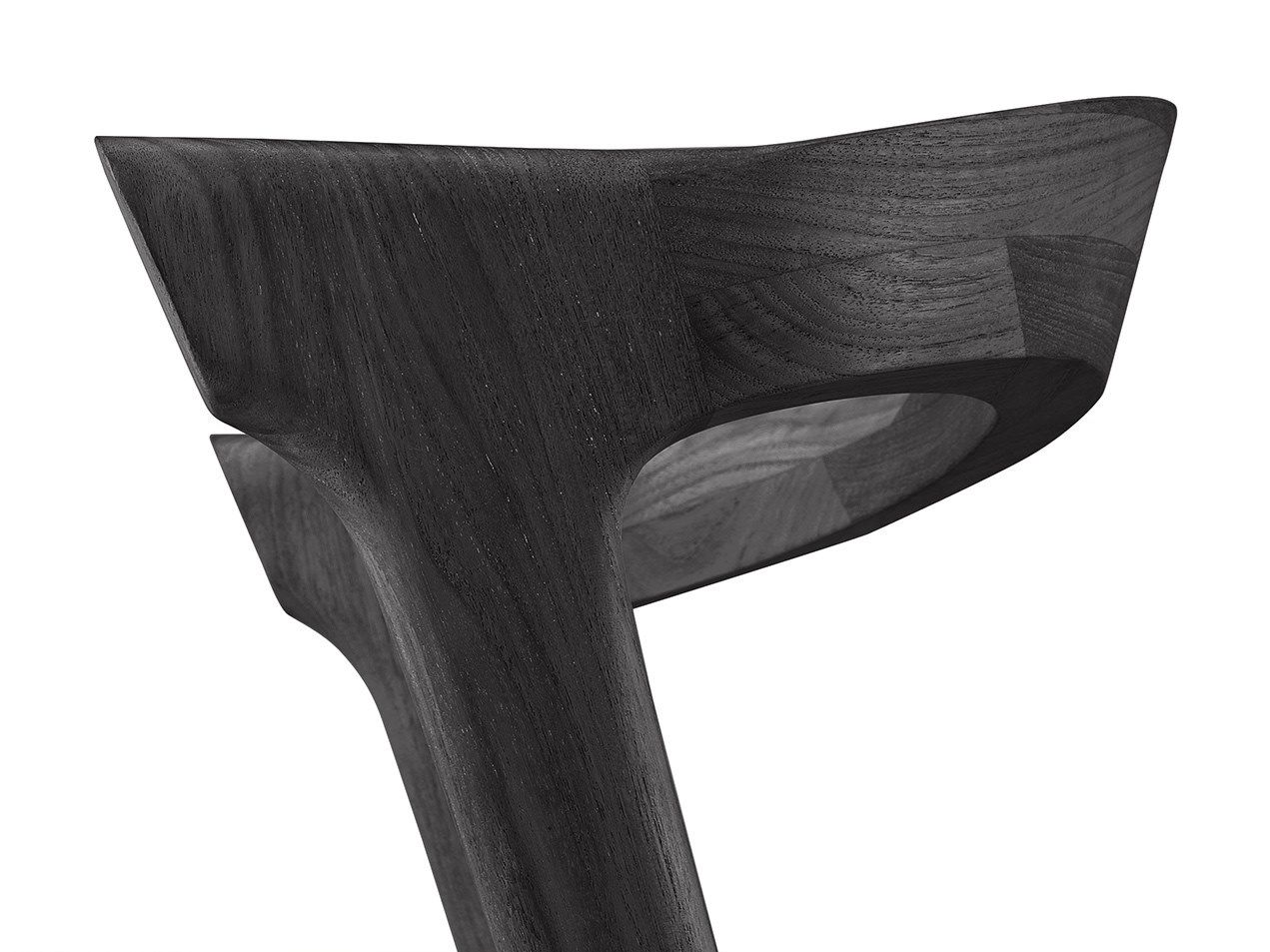 Стул из тикового дерева со встроенной подушкой Ethnicraft Bok ARCH-00077905 - Вид №4