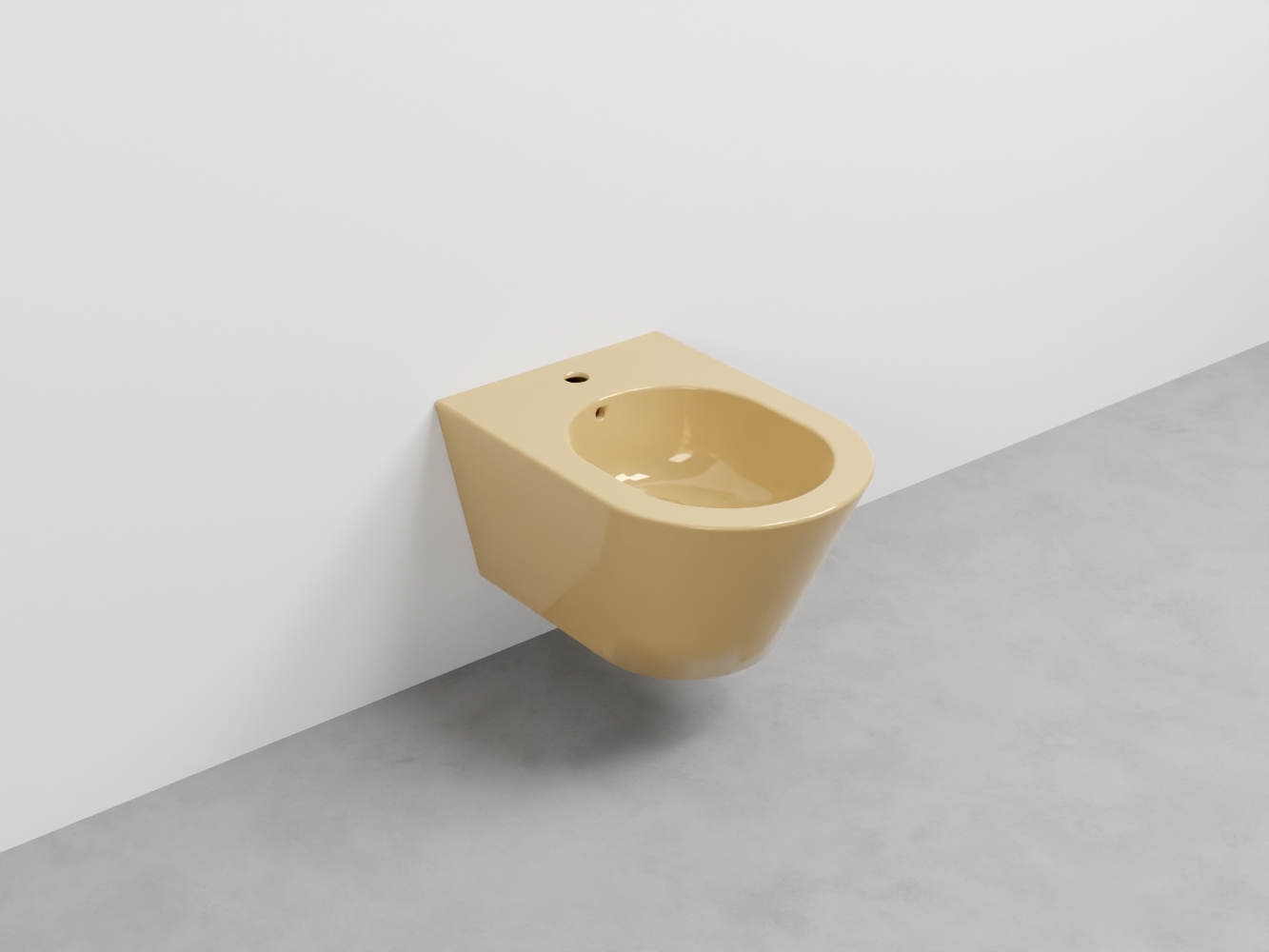 MRBS-AM Биде подвесное с одним отверстием под смеситель, в комплекте с крепежами cielo Mare Ceramica Cielo