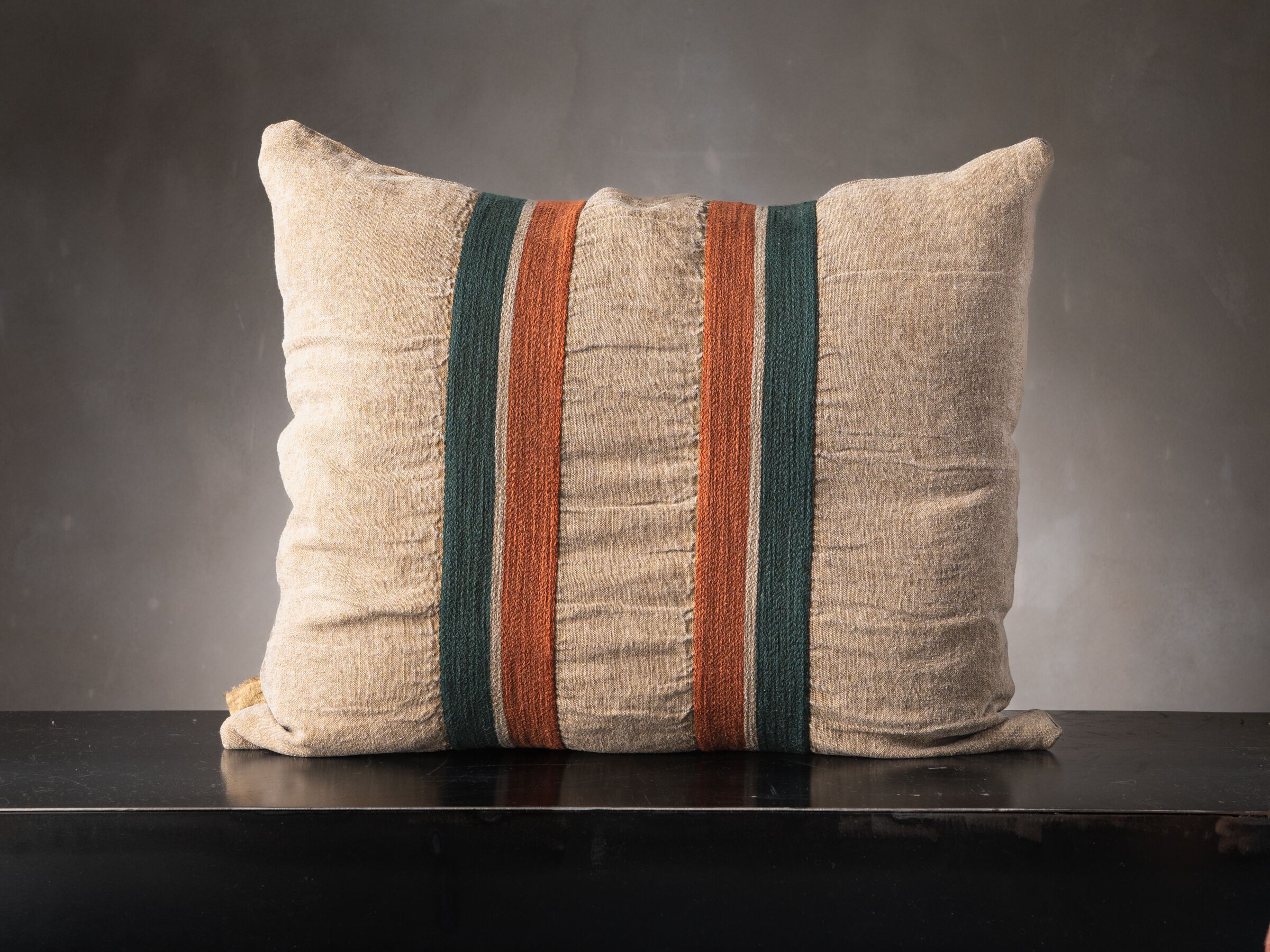 Прямоугольная подушка из льна и хлопка The House of Lyria ISATIS ARCH-00032183 - Вид №1