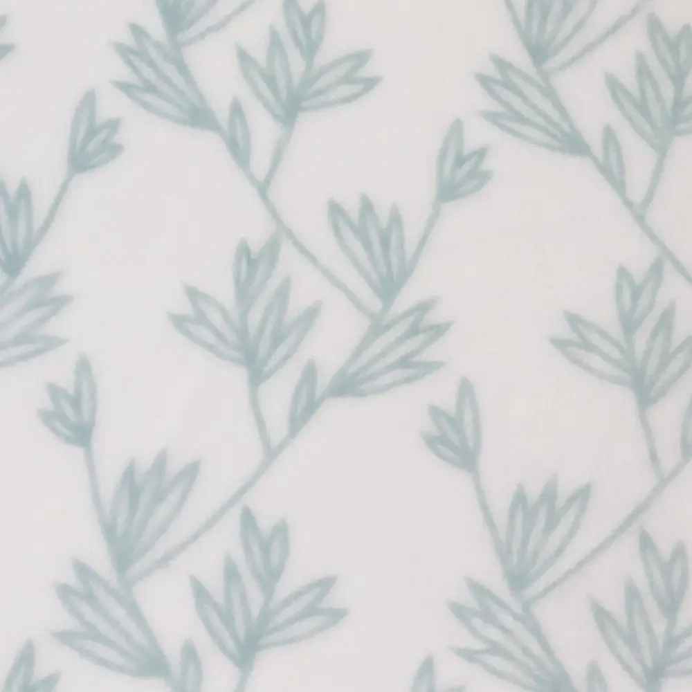 Плед «Fern» 180x200 см фланель цвет бирюзовый Santreyd STLM-2137260