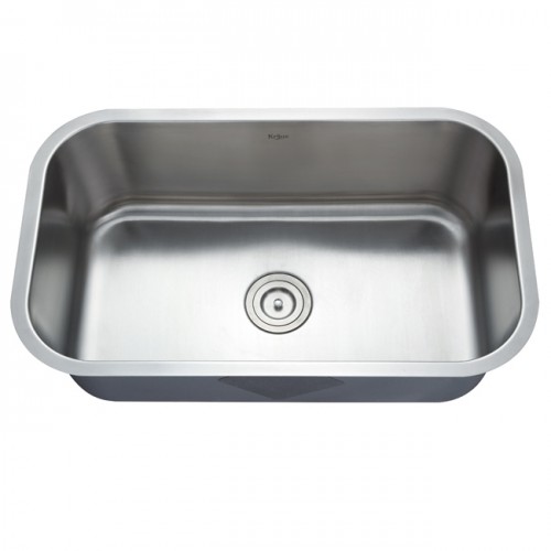 KBU14 Мойка кухонная прямоугольная Krausru  - Вид №2