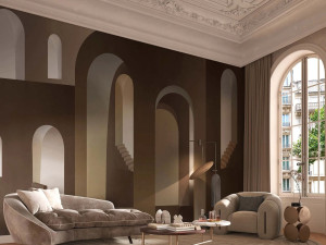 Обои trompe l'oeil