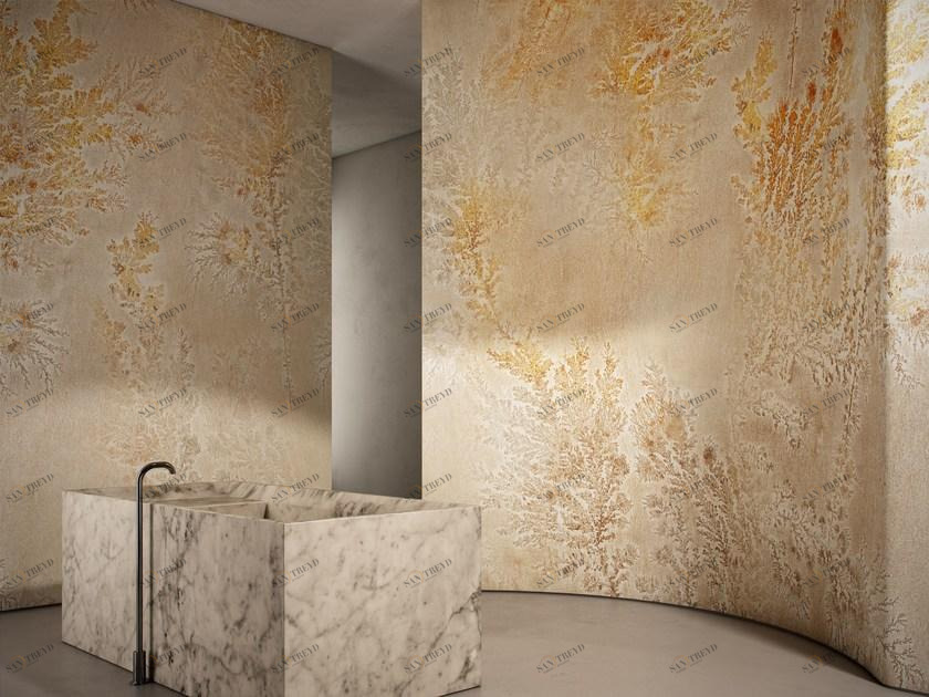 GLAMORA Моющиеся виниловые обои с цветочными мотивами Fossil sun-id-1452913