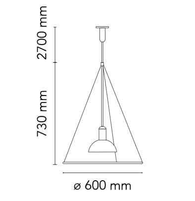 ПММА светодиодный подвесной светильник In Stock Flos ARCH-00044889 - Вид №6