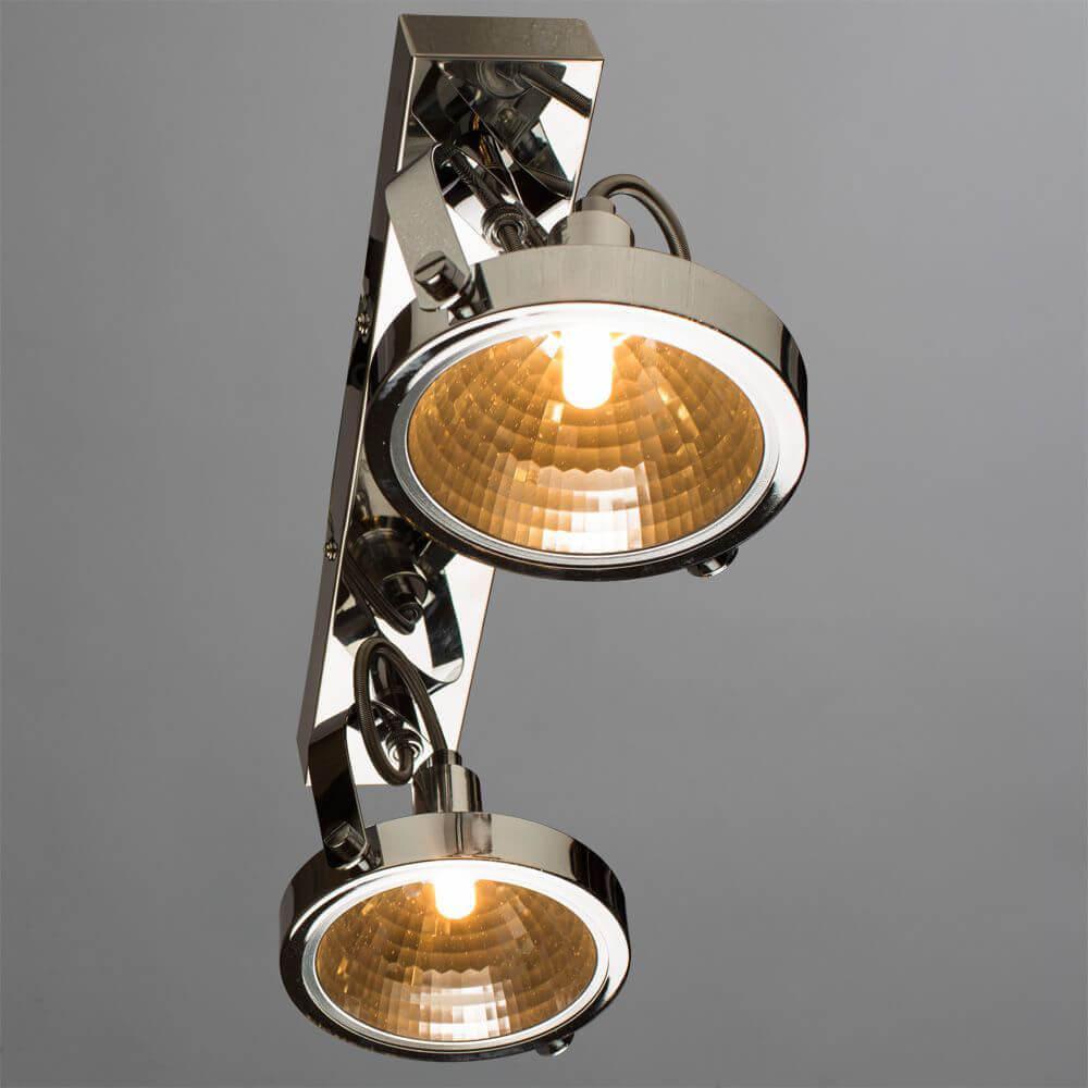 Спот потолочный цвета хром Arte Lamp 99 A4506PL-2CC ARTE LAMP 99 00-3926291 Хром  - Вид №1