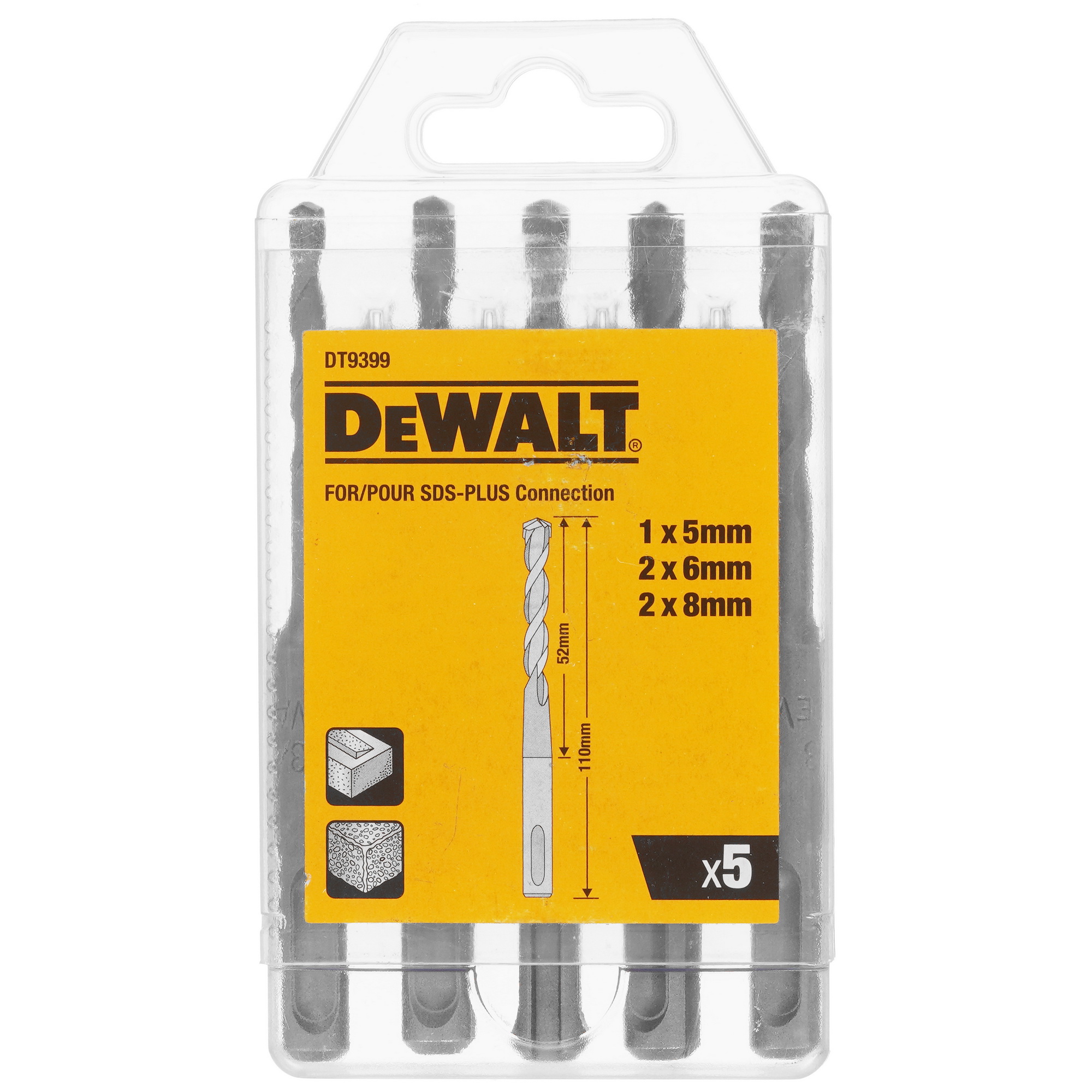 Набор буров DeWalt EXTREME2 DT9399 9013880 STDN-0006880 - Вид №4