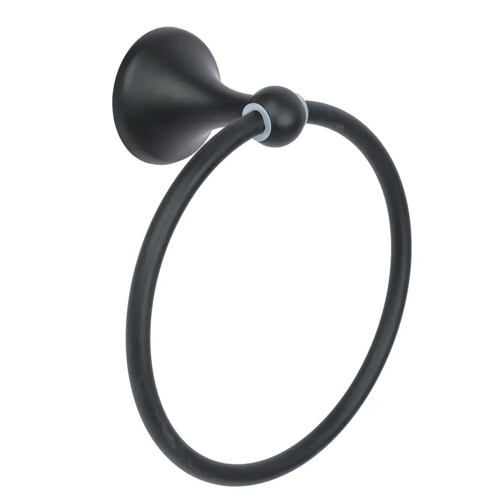 Полотенцедержатель-кольцо Eltoni цвет черный Santreyd STLM-2065744
