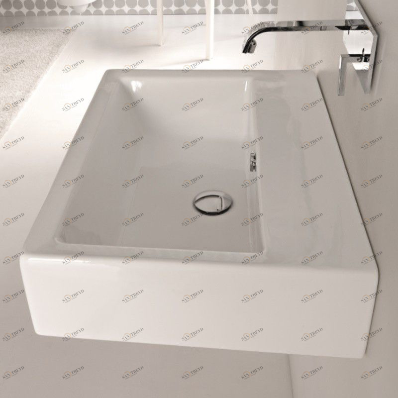 43513 Накладная раковина на столешницу  овальная Ceramica Hidra 