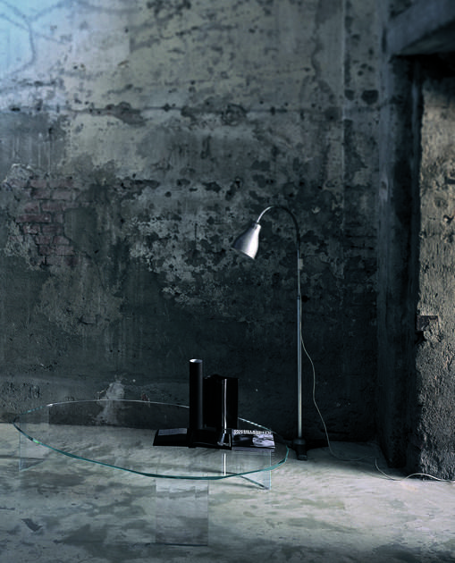 Glas Italia Низкий овальный журнальный столик из хрусталя Kooh-i-noor sun-id-1419433 - Вид №2