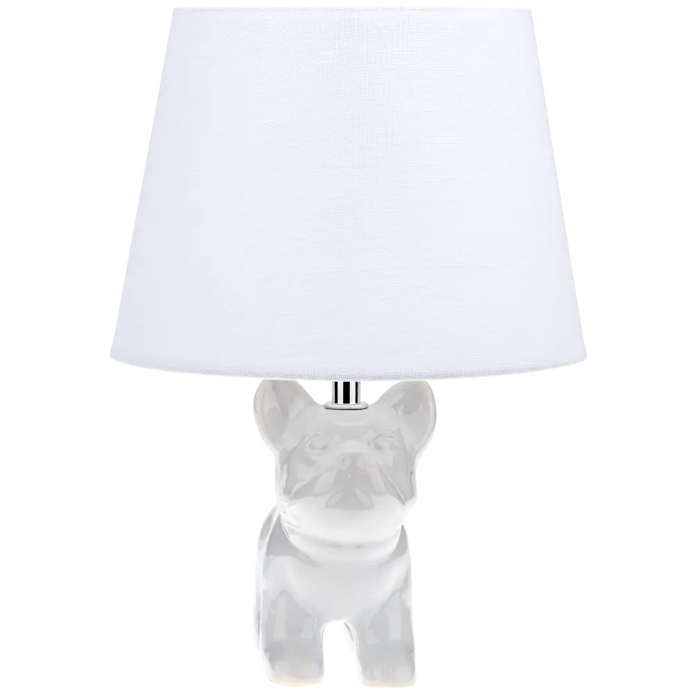 Настольная лампа Бульдог 52703 9, цвет белый Santreyd STLM-2173709 - Вид №3