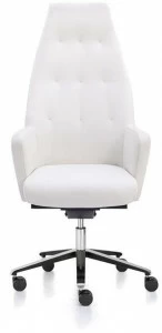 Linea Fabbrica Кресло исполнительное на 5 спиц с высокой спинкой Wrap plus