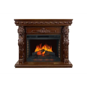 Каминокомплект Royal Flame Windsor с очагом Vision 30 1.5 кВт цвет коричневый