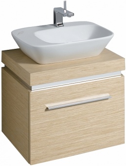 121650000 Подвесная раковина настенная прямоугольная Keramag  - Вид №2