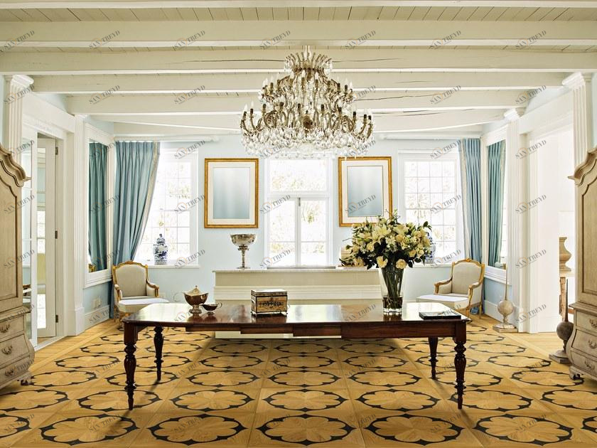 Unikolegno Паркет инкрустированный деревом Le quadrotte sun-id-1351467