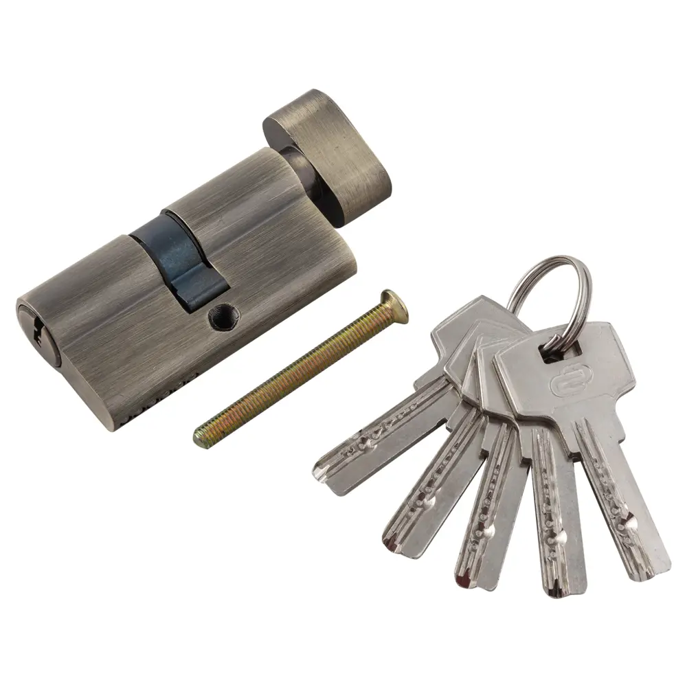 Цилиндр Standers ключ/вертушка 30х30 бронза, TT-CAB818 STLM-2148026 - Вид №1