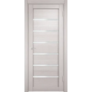 Дверь межкомнатная Кельн остекленная HardFlex ламинация цвет бора 90x200 см (с замком и петлями)