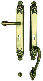 Bronces Mestre Ручка для входной двери из латуни с кристаллами swarovski® Clasica sun-id-1502909 - Вид №6