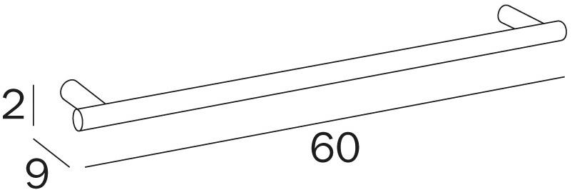 INDA® Вешалка для полотенец Touch A4618 - a4618u - Вид №7