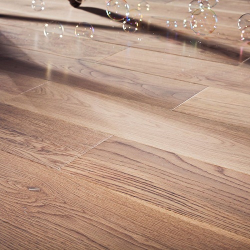 Массивная доска Parketoff Классика Беленый Дуб (Гладкая) 900х125 мм 2600300407 - Вид №1