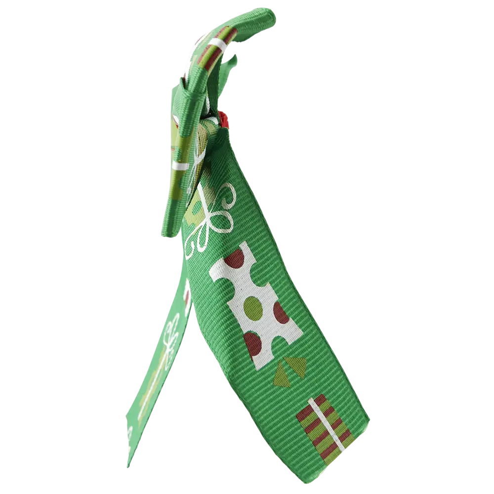 Украшение ёлочное «Бант», 10х2.5 см, цвет зелёный Santreyd STLM-2194158 - Вид №2