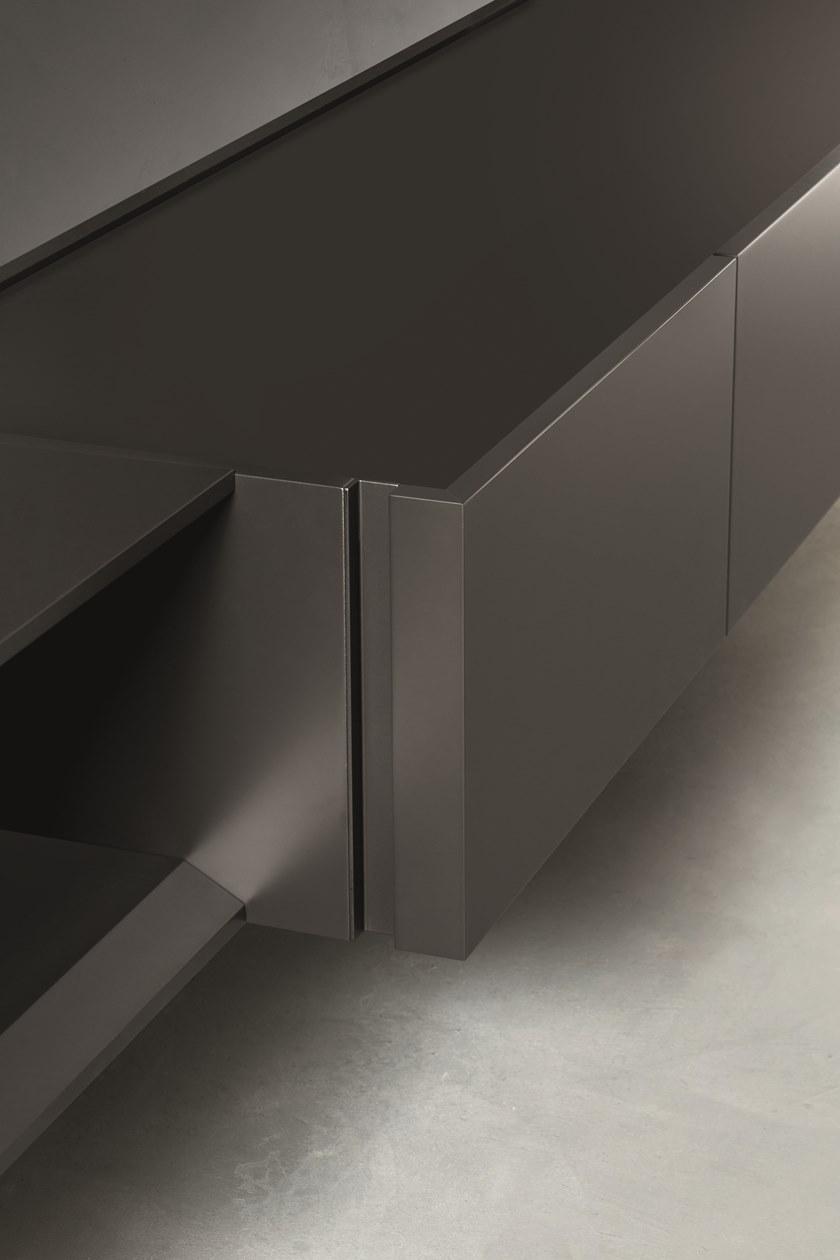 ZANETTE Модульная лакированная стенка для хранения с подставкой под телевизор Day moove sun-id-1352669 - Вид №5