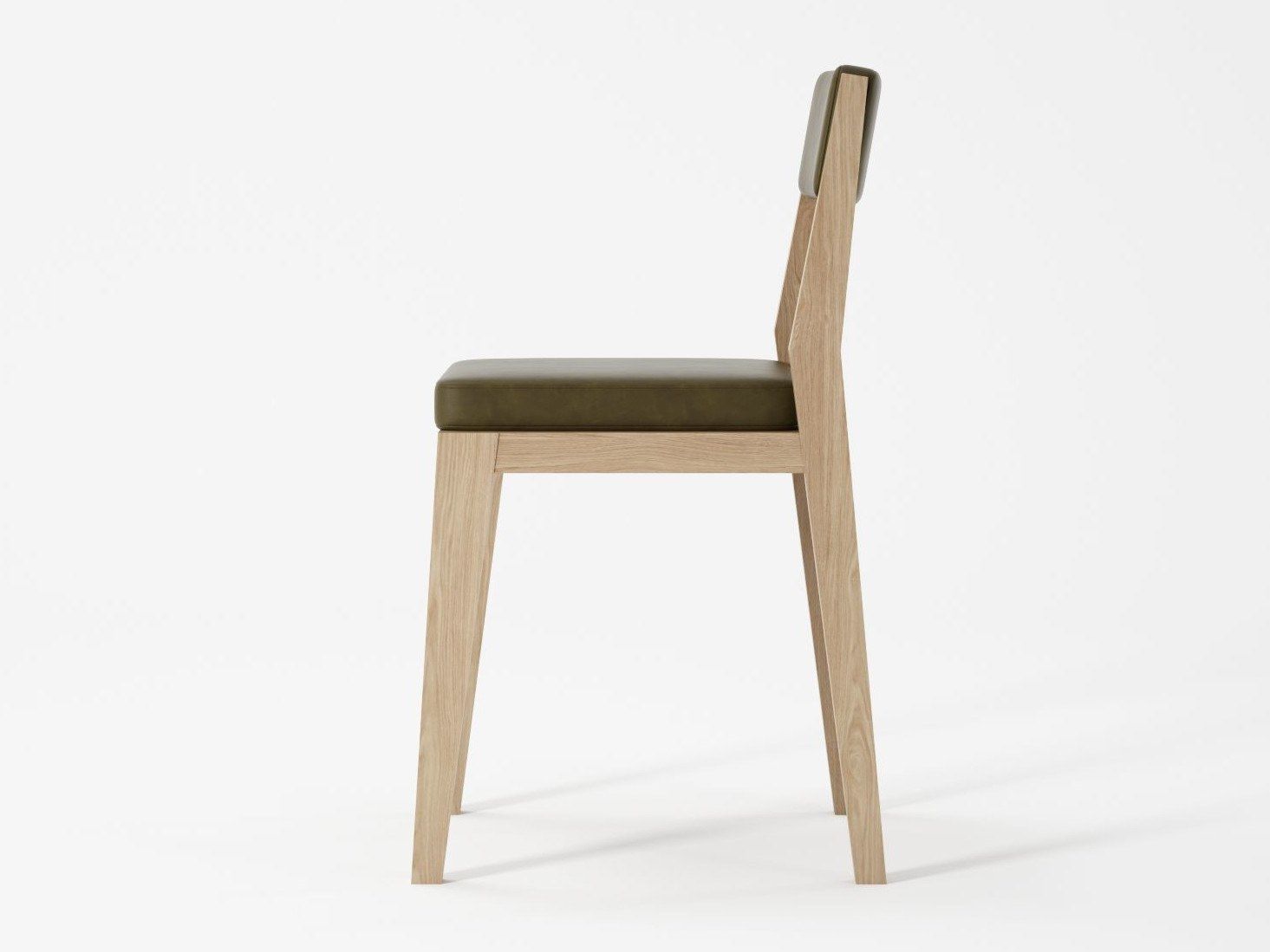 Мягкий стул для ресторана из массива дерева KARPENTER Nouveau Bistro ARCH-00008818 - Вид №9