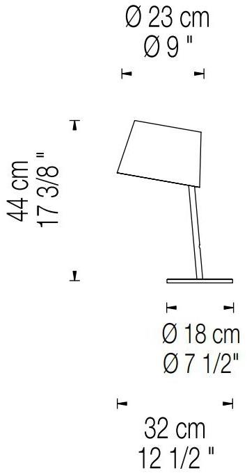 fambuena Светодиодная настольная лампа Excentrica essence 6037 - Вид №6