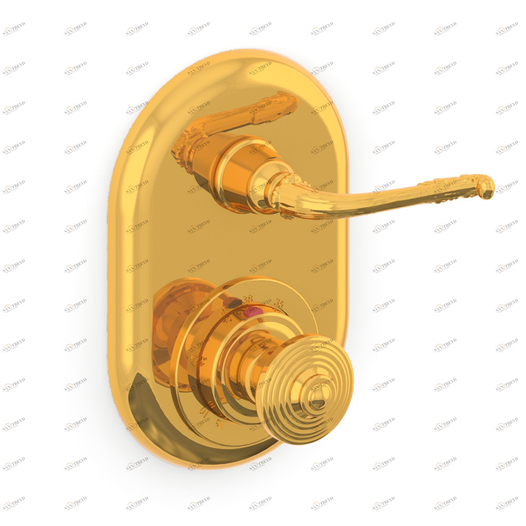 C69-2R21 C69-2R21 Комплект овальной накладки ВЕРСАЛЬ К МАНЕТТУ Cristal & Bronze VERSAILLES À MANETTES 