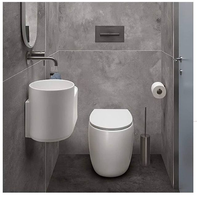 S557T0R0V7.125 Приставной унитаз напольный Красный A. e T. Italia Dot Италия AeT ITALIA DOT 2.0 - Вид №4