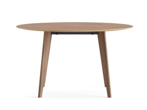 Круглый деревянный стол