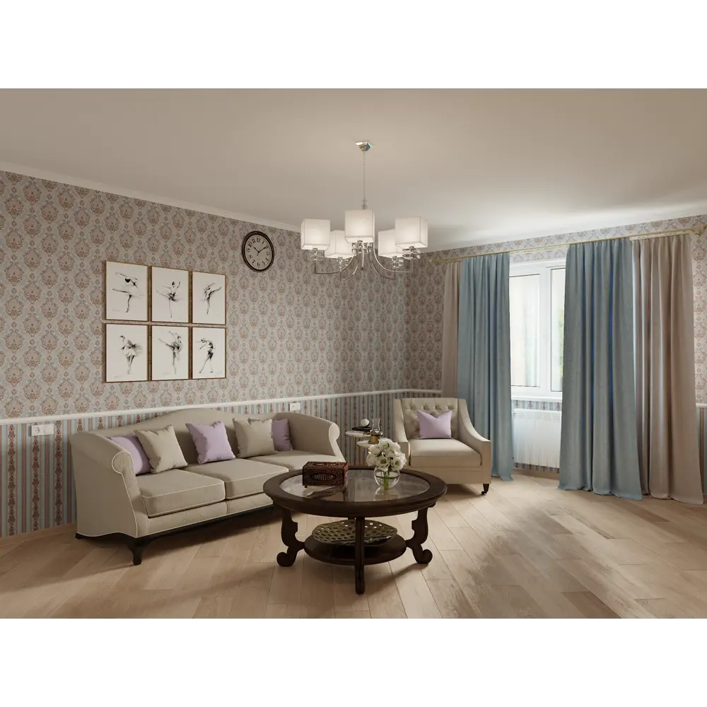 Часы настенные "Классика" цвет коричневый диаметр 30.5 см TROYKATIME NEO-CLASSIC STLM-2072251 - Вид №4