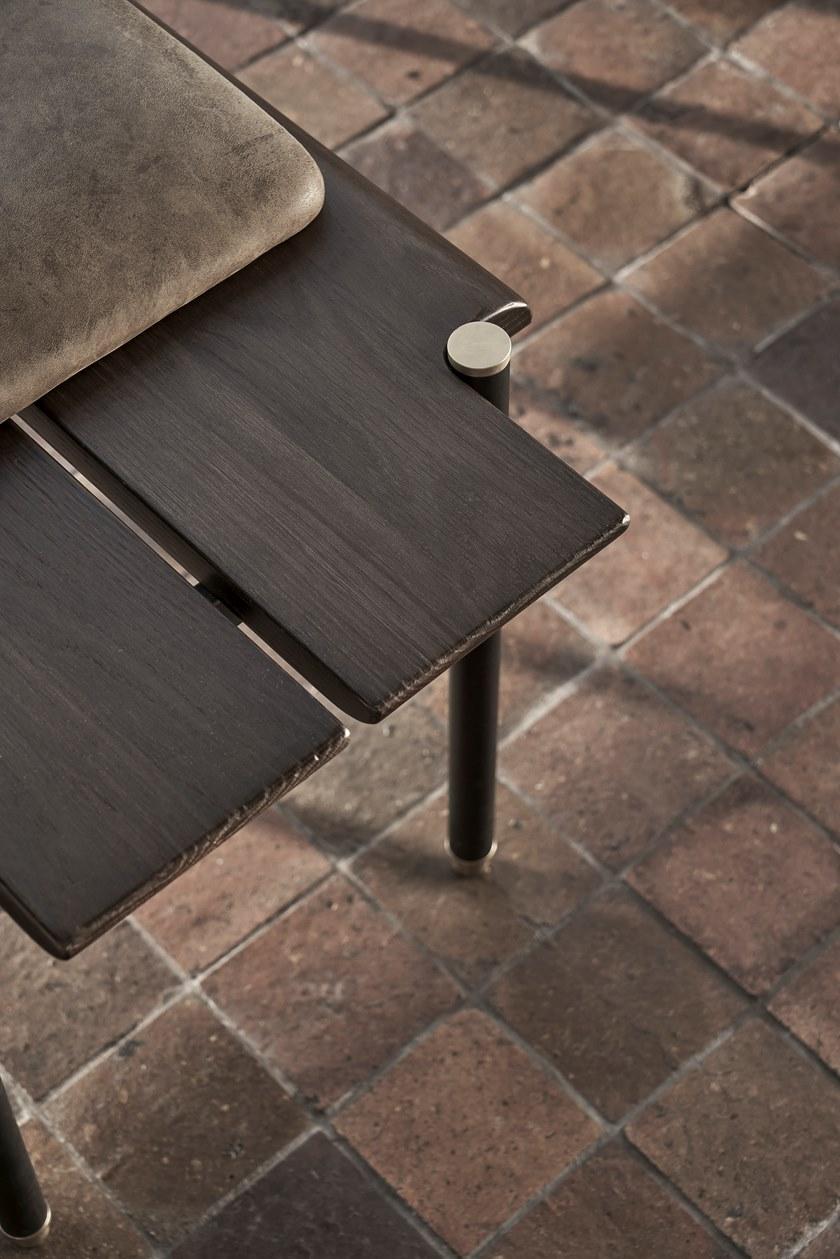 District Eight Скамейка из стали и дерева Stacking M234  - Вид №18