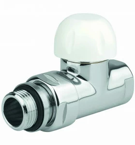 Carlo Poletti V31700J Клапан термостатический угловой с подключением для стальной трубы.