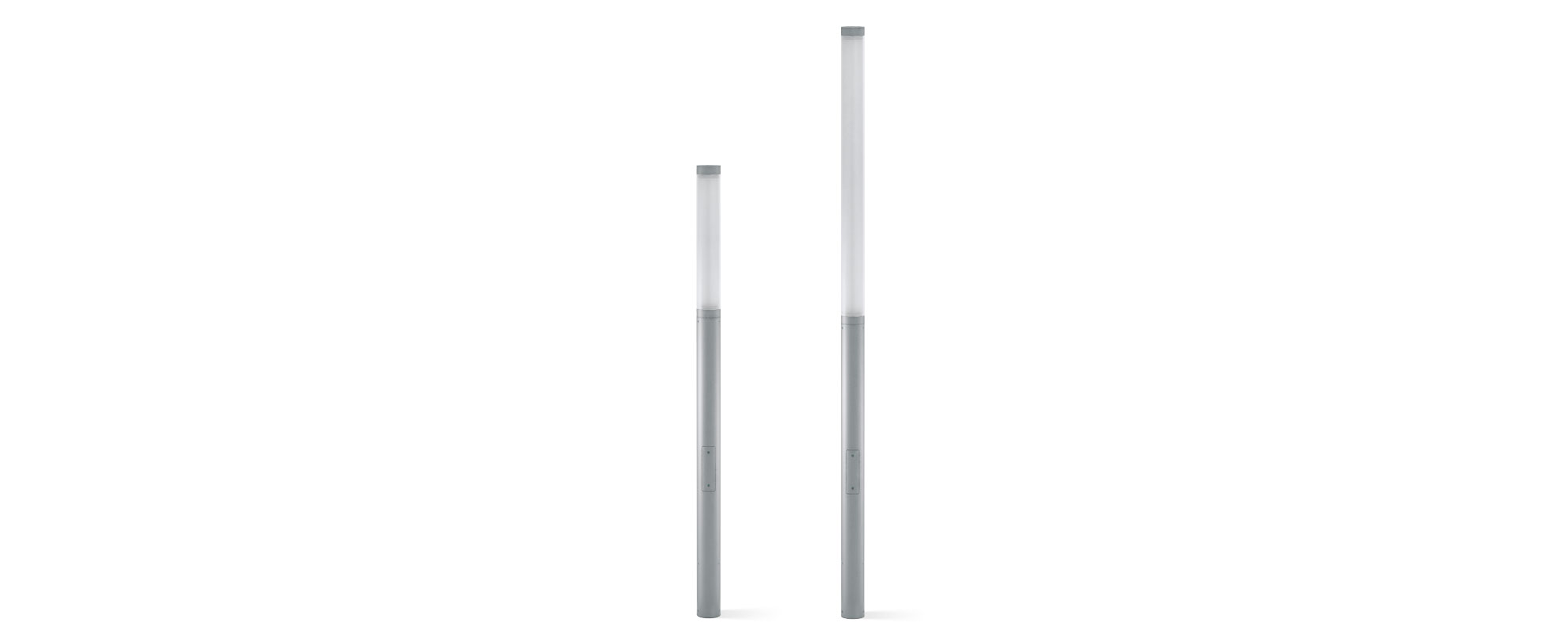 3366604 Уличное освещение  Platek TUBE  TUBE H. 4000 mm - 24 LED RGBW - Вид №1