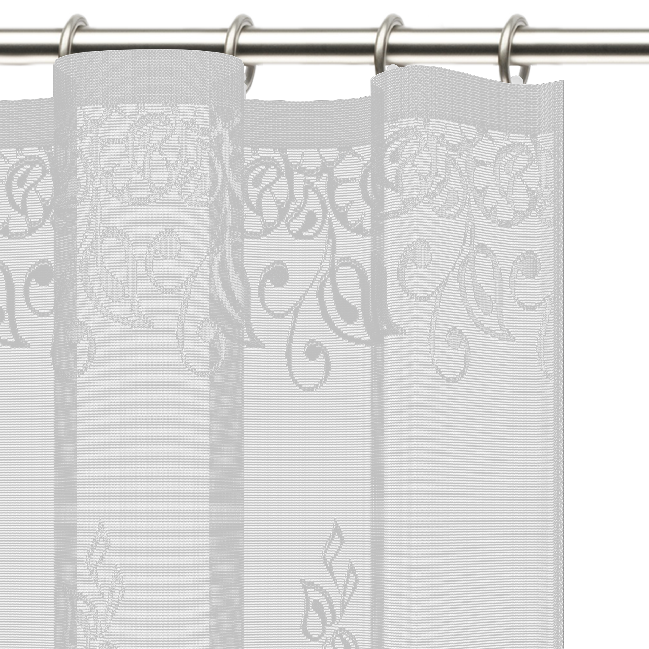 Santreyd Романс - тюль с цветочным жаккардом для кухни 250×160 см 89077314 STLM-0078044 - Вид №4