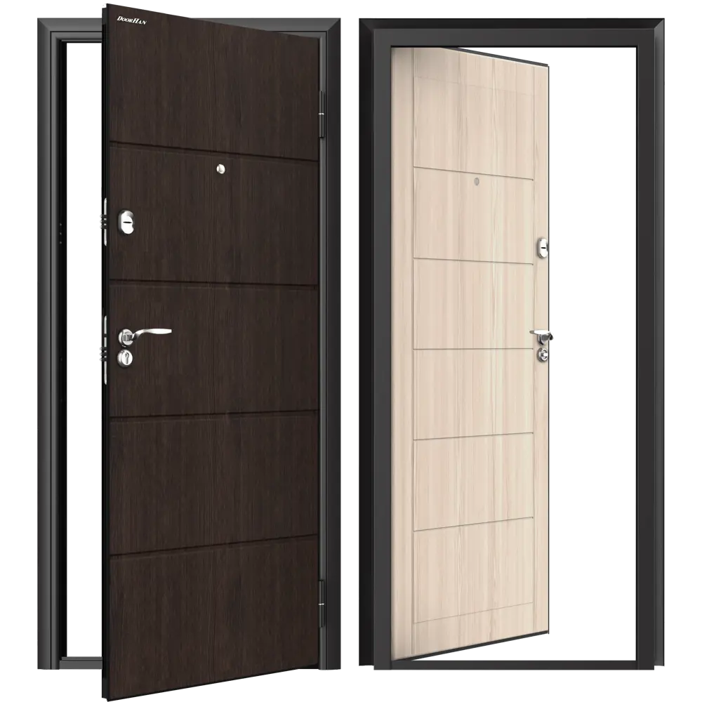 DOORHAN Оптим - металлическая входная дверь с защитой от взлома 89378094 STLM-1495849 - Вид №1