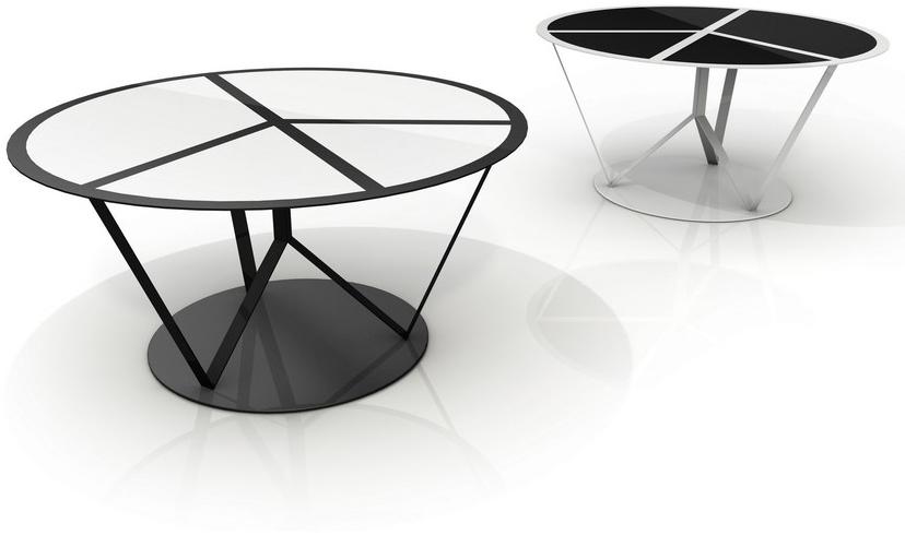 altreforme Круглый стол из алюминия и стекла Dream sun-id-1454938 - Вид №1