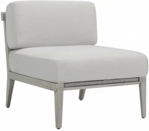 JANUS et Cie Центральный модуль из тика для модульного дивана Rock garden