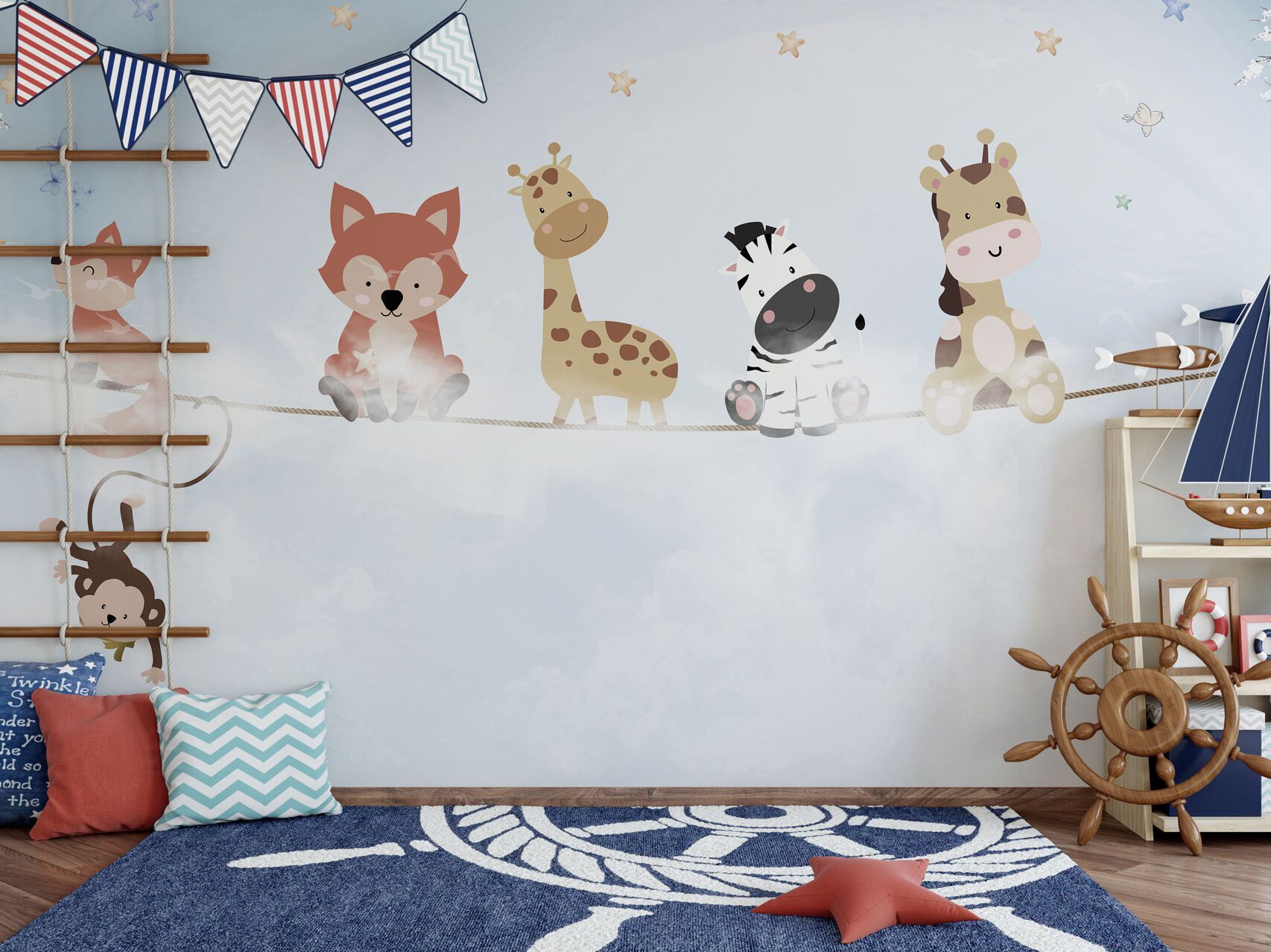 Панорамные обои для детей Rimura 2025 ARCH-00013594