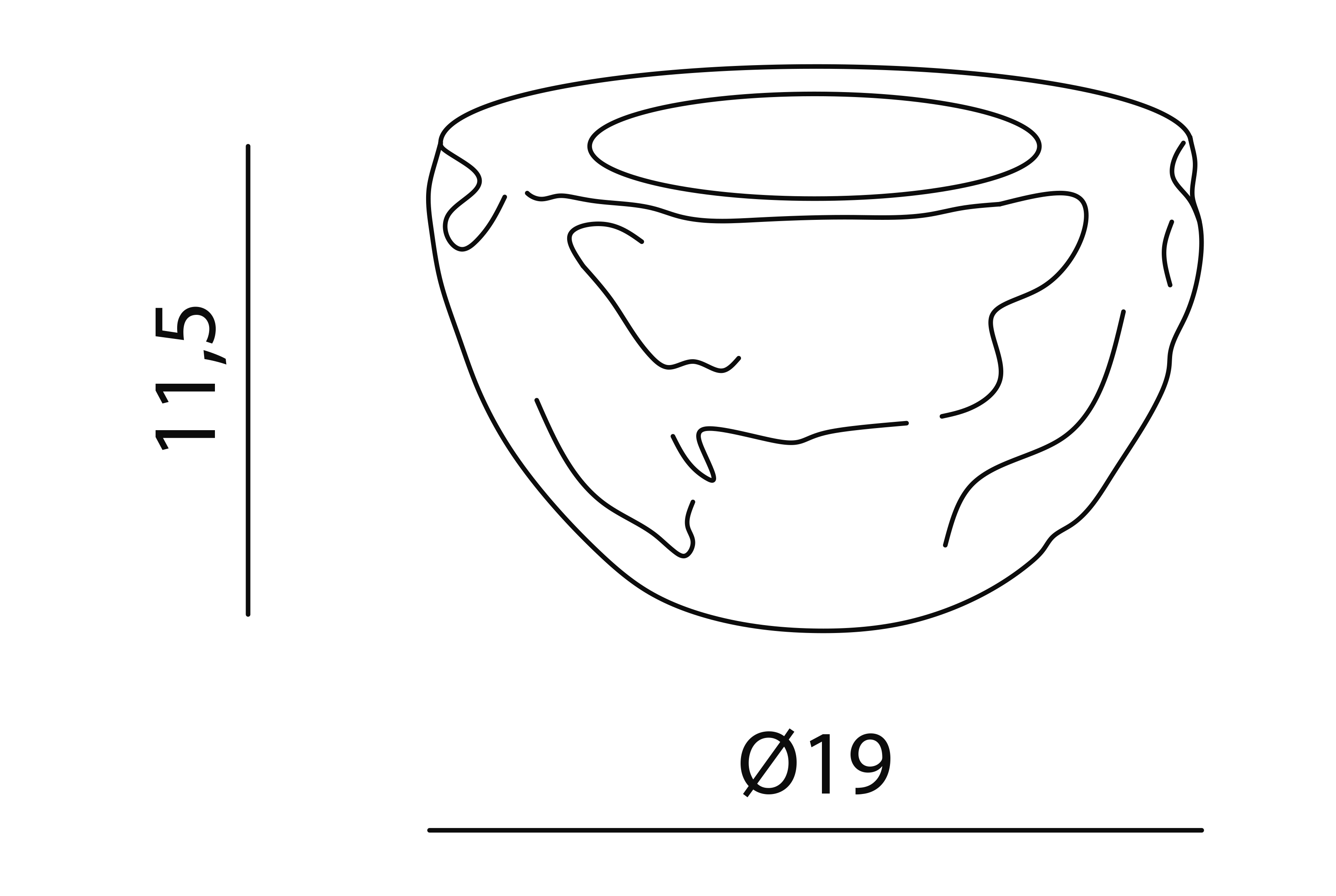 Titanium Bowl Чаша Visionnaire  - Вид №4