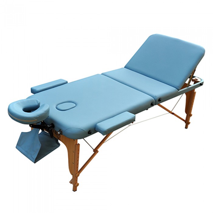 Массажный стол ZET-1047/L голубой ZENET sun-id-2007865