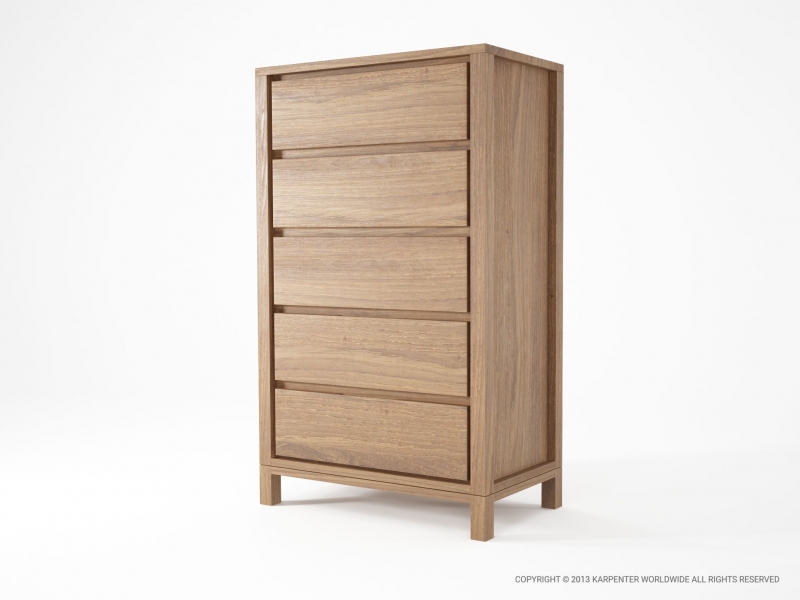 130_312 Комод с 5 ящиками Karpenter Solid - Вид №1