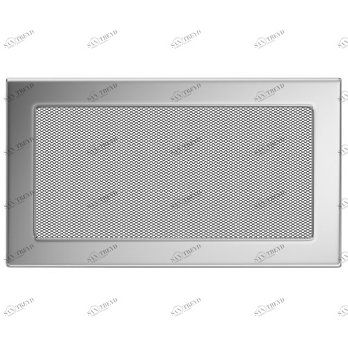 Вентиляционная решетка Kratki 17х30 (никель) 4148