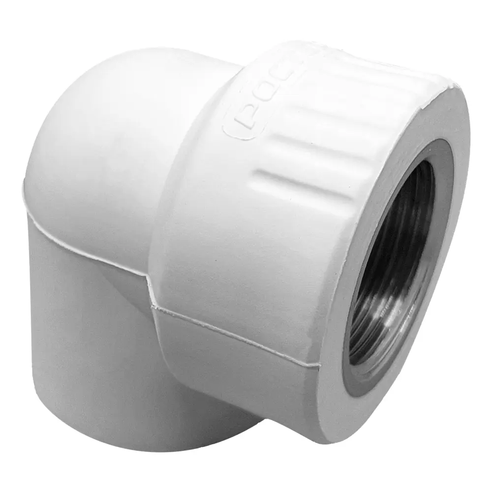 Угол комбинированный 90° Ростерм 1/2"x20 мм ВР полипропилен STLM-2176166 - Вид №1